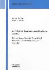 Very Large Business Applications (VLBA)