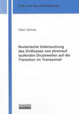 Numerische Untersuchung des Einflusses von stromauf laufenden Druckwellen auf die Transition im Transschall