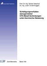Schädigungsverhalten stanzgenieteter CFK-Metall-Verbindungen unter thermischer Belastung