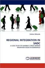 Regional Integration in Sadc