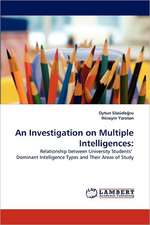 An Investigation on Multiple Intelligences