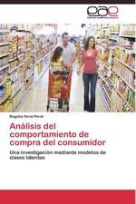 Análisis del comportamiento de compra del consumidor