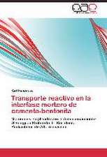 Transporte reactivo en la interfase mortero de cemento-bentonita