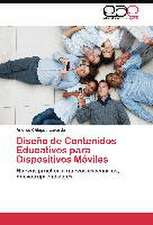 Diseño de Contenidos Educativos para Dispositivos Móviles