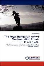 The Royal Hungarian Army's Modernization Efforts (1932-1936)