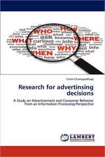 Research for Advertising Decision