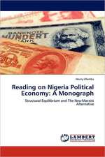 Reading on Nigeria Political Economy: A Monograph