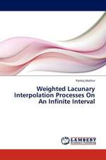 Weighted Lacunary Interpolation Processes On An Infinite Interval