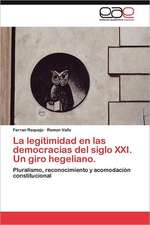 La Legitimidad En Las Democracias del Siglo XXI. Un Giro Hegeliano.: 1935-1937