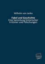 Janko, W: Fabel und Geschichte