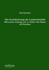 Die Sozialisierung der Landwirtschaft