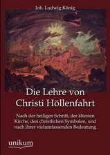 Die Lehre von Christi Höllenfahrt