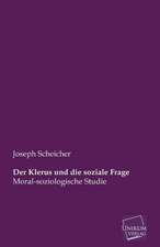 Scheicher, J: Klerus und die soziale Frage