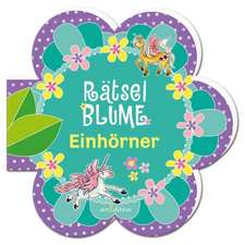 Rätselblume Einhörner