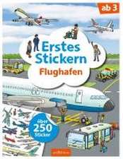 Erstes Stickern - Flughafen