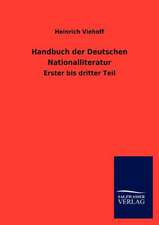 Handbuch der Deutschen Nationalliteratur