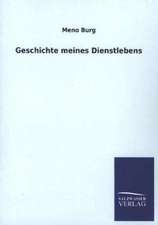 Geschichte Meines Dienstlebens