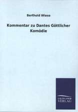 Kommentar Zu Dantes Gottlicher Komodie: Eine Studie Uber Deutschlands Seeverkehr in Seiner Abhangigkeit Von Der Binnenschif