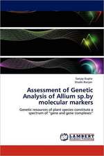 Assessment of Genetic Analysis of Allium sp.by molecular markers