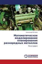 Matematicheskoe modelirovanie plakirovaniya raznorodnykh metallov