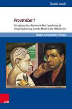 Proust Dixit?: Receptions de La Recherche Dans L'Autofiction de Serge Doubrovsky, Carmen Martin Gait Et Walter Siti