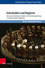 Entscheiden und Regieren