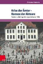 Krise der mter - Konnex der Akteure: Studien zur Gttinger Musikgeschichte vor 1800