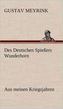 Des Deutschen Spiessers Wunderhorn: VOR Bismarcks Aufgang