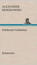 Entthronte Gottheiten