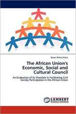 The African Union's Economic, Social and Cultural Council