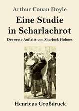 Eine Studie in Scharlachrot (Großdruck)