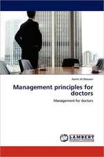 Management principles for doctors