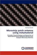 Microstrip patch antenna using metamaterial