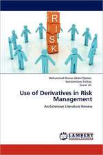 Use of Derivatives in Risk Management