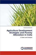 Agriculture Development Strategies and Poverty Alleviation in India