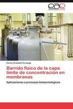 Barrido Fisico de La Capa Limite de Concentracion En Membranas