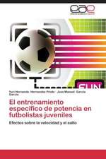 El entrenamiento específico de potencia en futbolistas juveniles