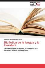 Didactica de La Lengua y La Literatura