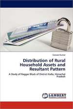 Distribution of Rural Household Assets and Resultant Pattern