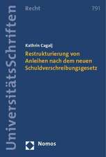 Restrukturierung von Anleihen nach dem neuen Schuldverschreibungsgesetz