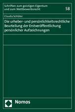 Die urheber- und persönlichkeitsrechtliche Beurteilung der Erstveröffentlichung persönlicher Aufzeichnungen