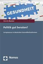 Politik gut beraten?