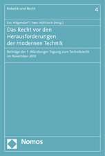 Recht vor den Herausforderungen der modernen Technik