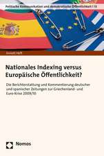 Nationales Indexing Versus Europaische Offentlichkeit?