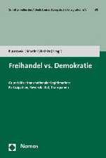 Freihandel vs. Demokratie