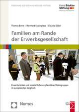 Familien Am Rande Der Erwerbsgesellschaft: Erwerbsrisiken Und Soziale Sicherung Familiarer Risikogruppen Im Europaischen Vergleich