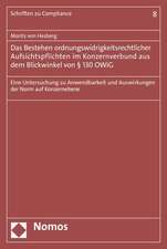 Das Bestehen ordnungswidrigkeitsrechtlicher Aufsichtspflichten im Konzernverbund aus dem Blickwinkel von § 130 OWiG