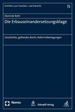 Die Erbauseinandersetzungsklage