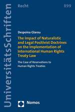 The Impact of Naturalistic and Legal Positivist Doctrines on the Implementation of International Human Rights Treaty Law