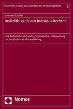 Justizfähigkeit von Individualrechten